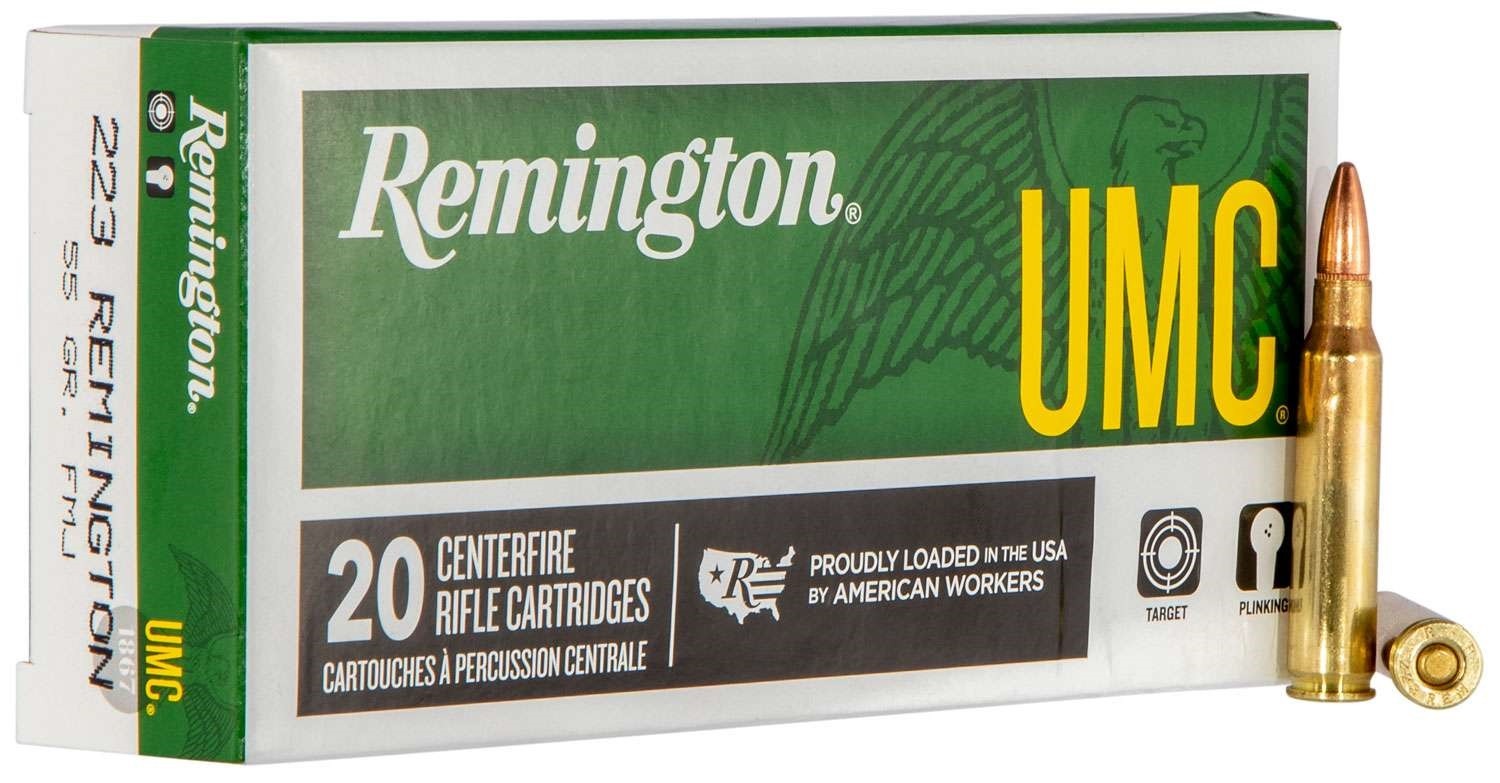 REM UMC 223REM 55GR FMJ 20 - Win Repeating Arms Promotion